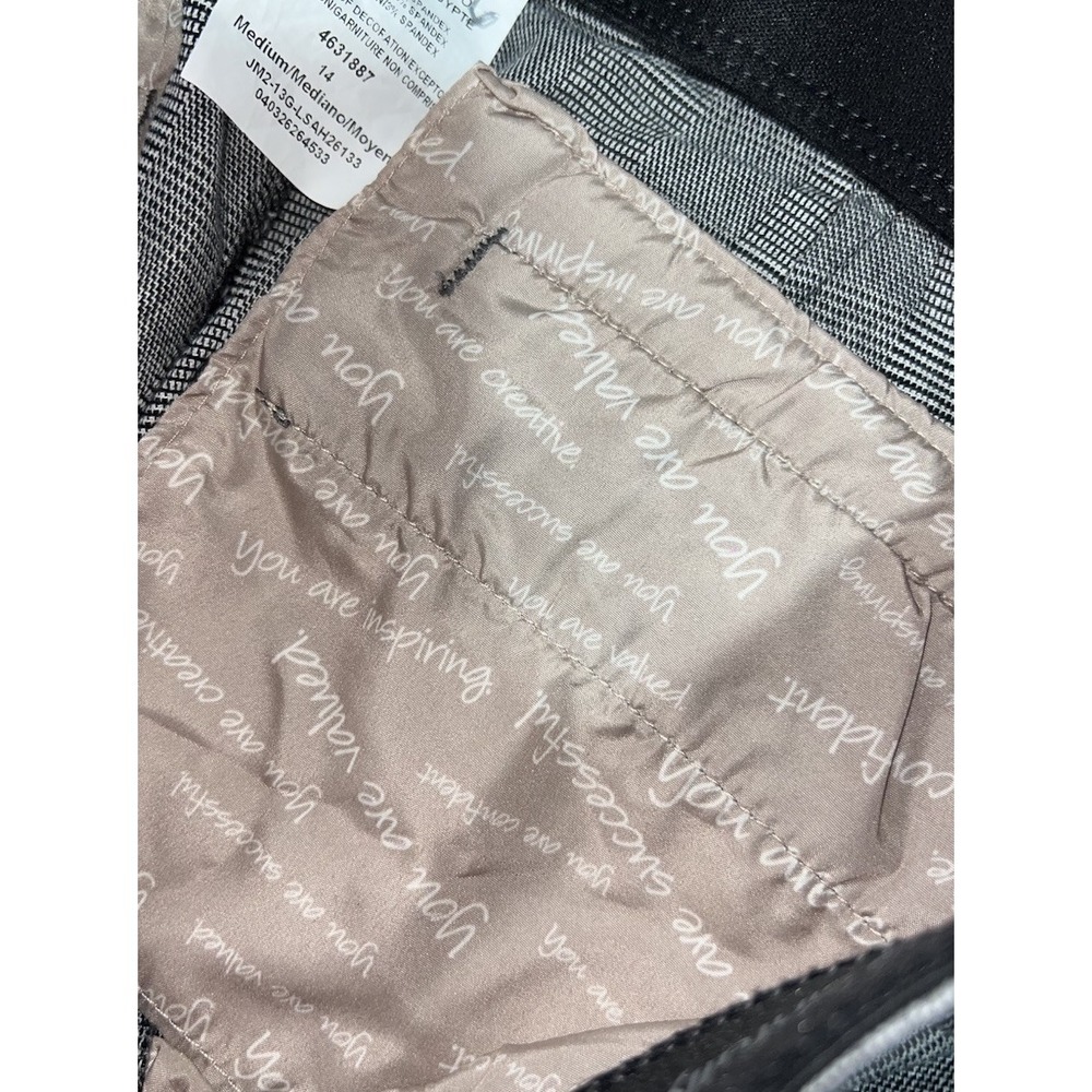 (7/b52)Lee Comforts Fit Pant Women Black Size 14 Straight - Picture 7 of 11